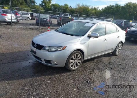 2010 Kia Forte Sx из США, поврежденный, VIN KNAFW4A34A5049342